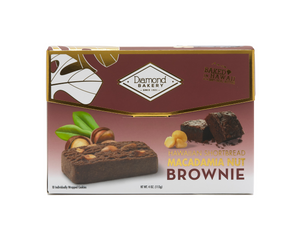 Hawaiian Macadamia Shortbread Cookies, Brownie (4.0oz)