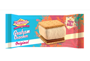 Hawaiian Crackers Grab N' Go Pack,  Original Grahams (0.8oz/Case of 24)