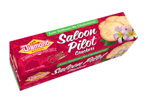 Hawaiian Saloon Pilot Crackers, Low Sodium/No Cholesterol, New Handy Size (7oz)