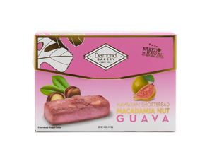 Hawaiian Macadamia Shortbread Cookies, Guava (4.0oz)