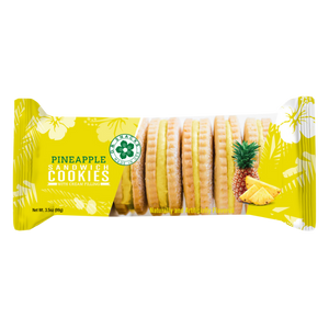 Pineapple cream filled Sandwich Cookies